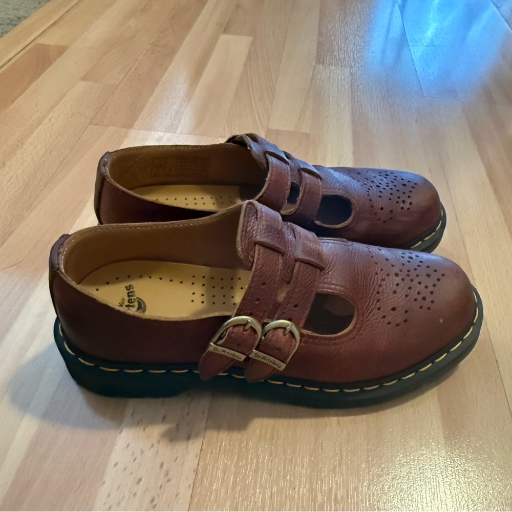 Dr. Martens Brown Leather Shoes